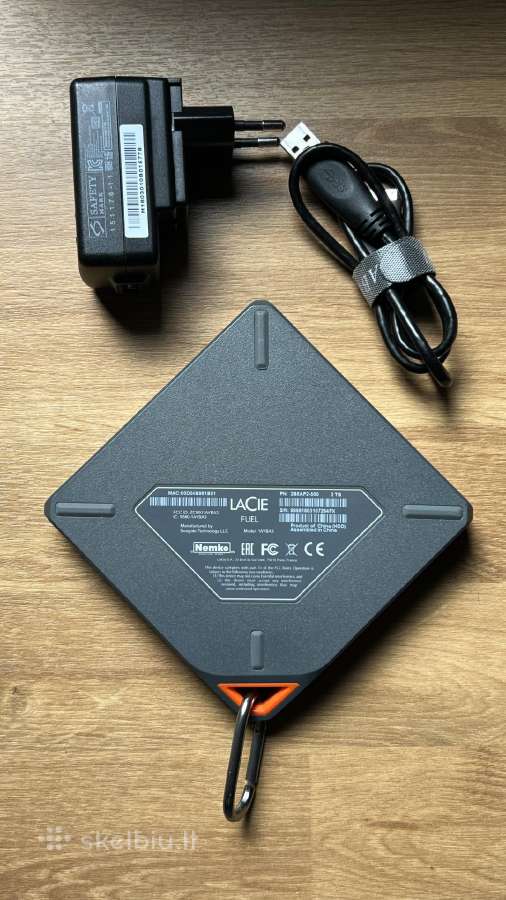 Lacie Fuel 2tb išorinis 2,5hdd Wi-fi diskas - nuotraukos Nr. 4