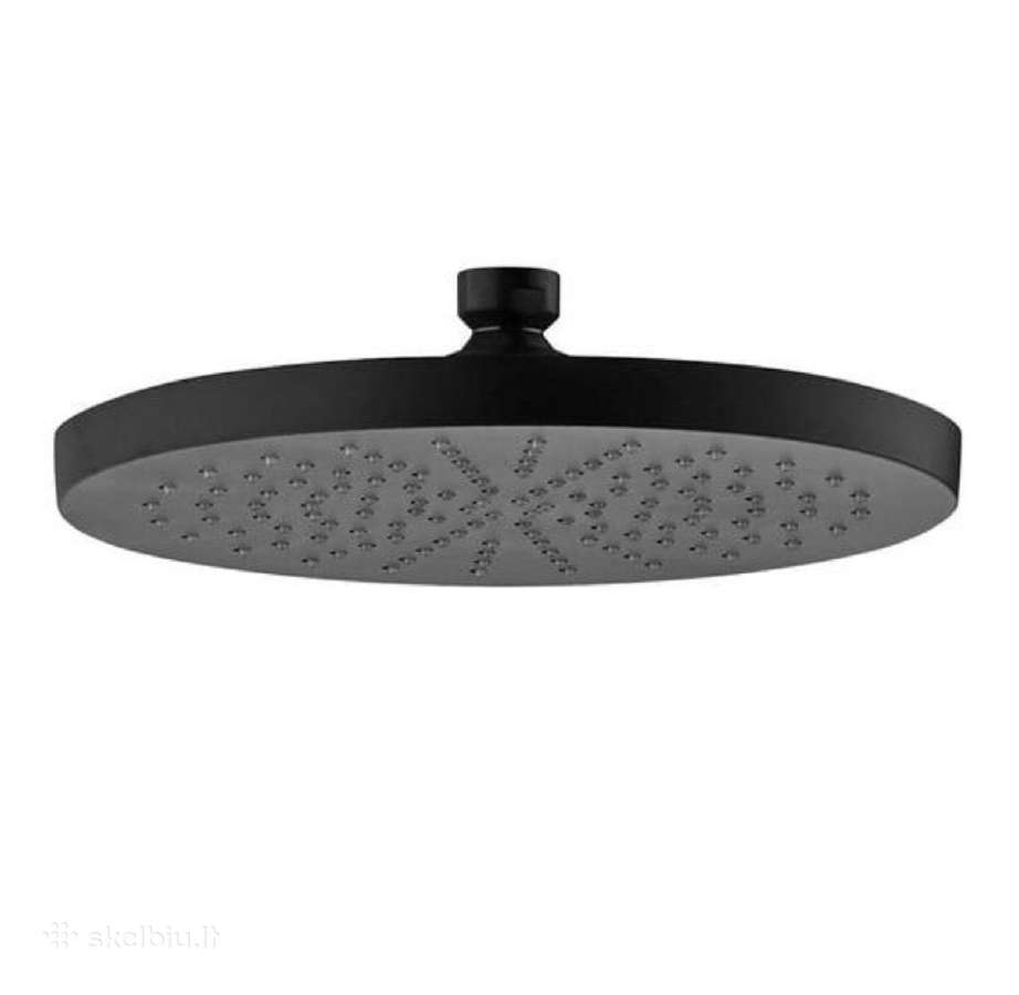 Bathstore Noir 300 juoda dušo galvutė + laikiklis - nuotraukos Nr. 2