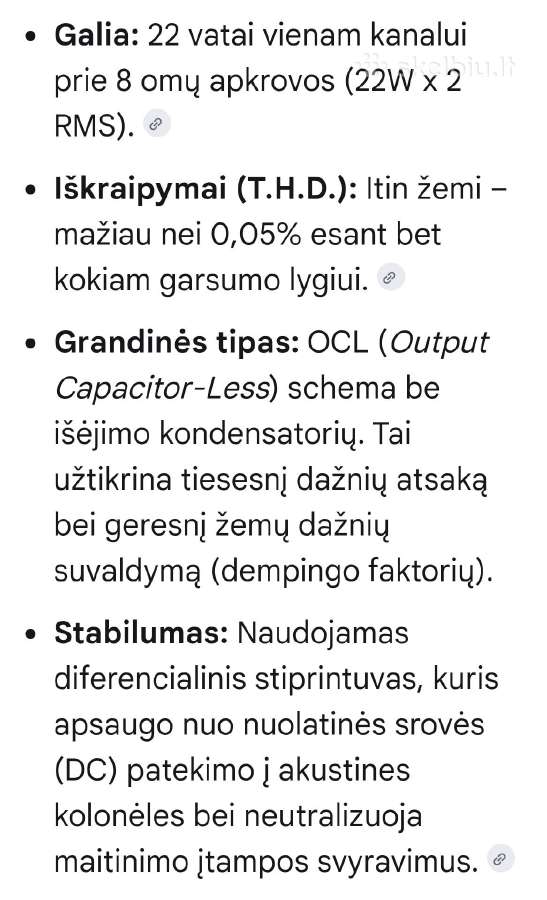 Kolekcinis Onkyo Integra 931 galios stiprintuvas - nuotraukos Nr. 7