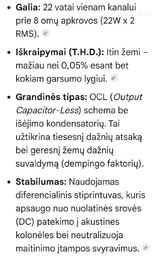 Kolekcinis Onkyo Integra 931 galios stiprintuvas - nuotraukos Nr. 8