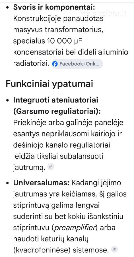Kolekcinis Onkyo Integra 931 galios stiprintuvas - nuotraukos Nr. 9