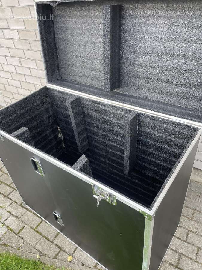 Flightcase hardcase transportavimo dėžė įrangos - nuotraukos Nr. 5