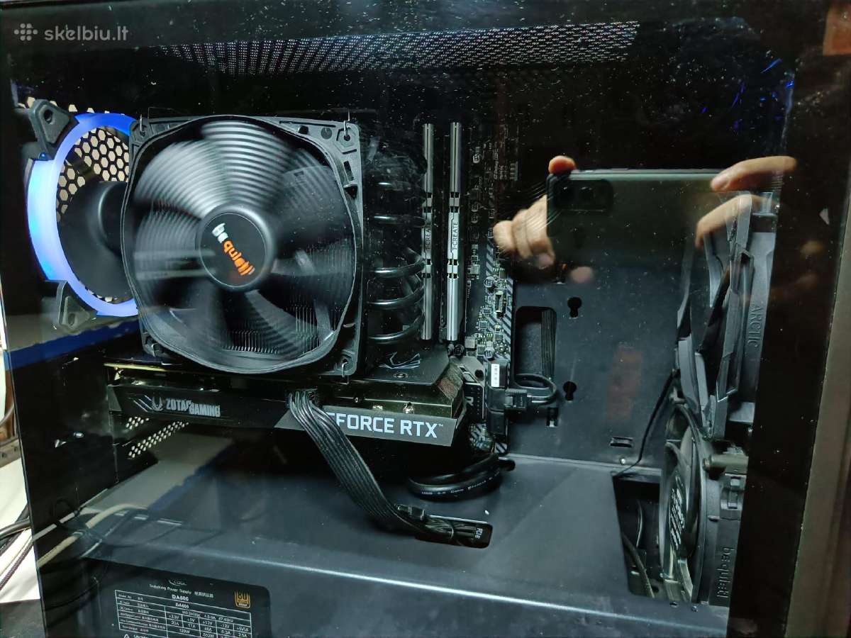 Žaidimų pc 10400f/16gb RAM/3060 12gb/500gb m.2 - nuotraukos Nr. 3