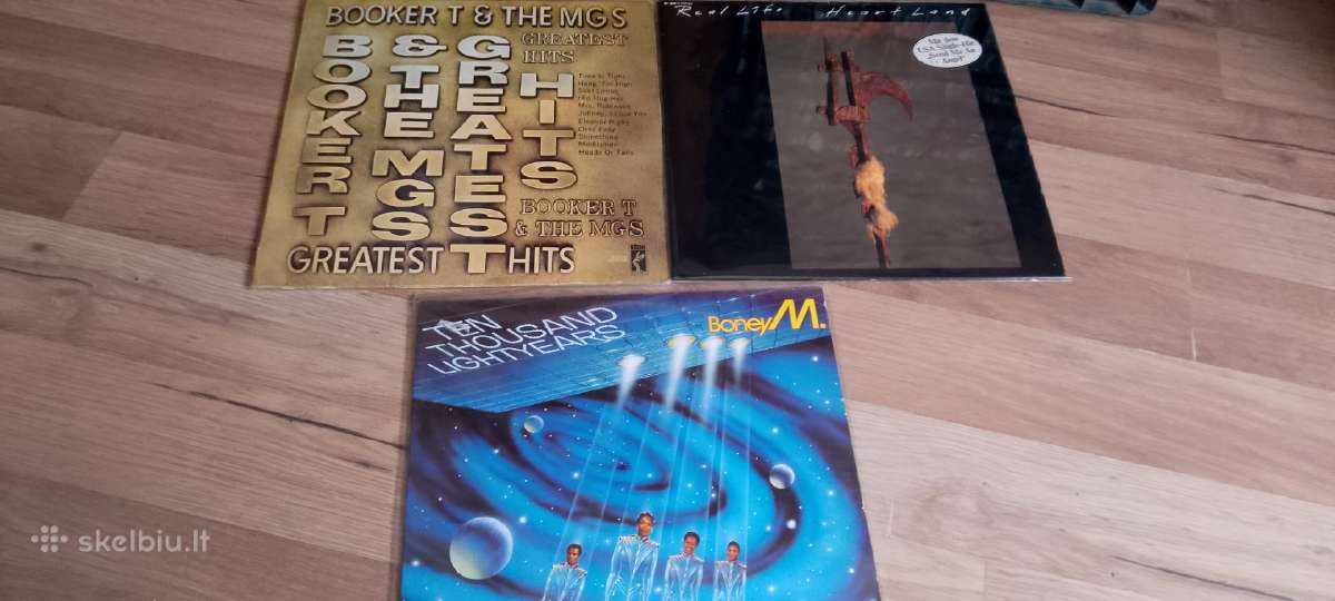 Vinilinės plokštelės - nuotraukos Nr. 5