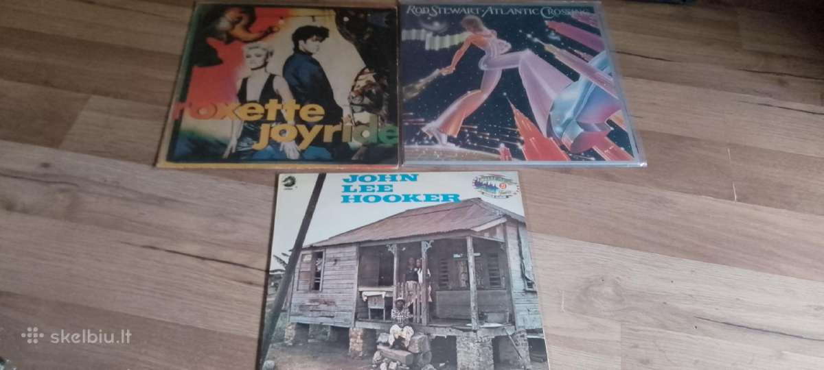 Vinilinės plokštelės - nuotraukos Nr. 6