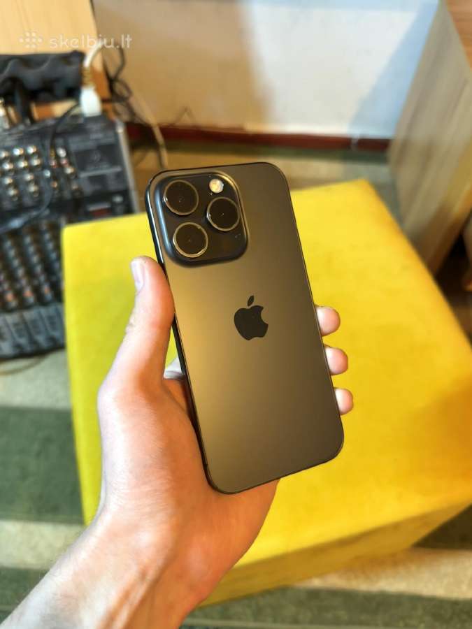 iPhone 15 Pro Black Titanium - nuotraukos Nr. 2