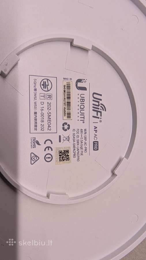 Ubiquiti Unifi Ac Pro Uap-ac-pro - nuotraukos Nr. 2