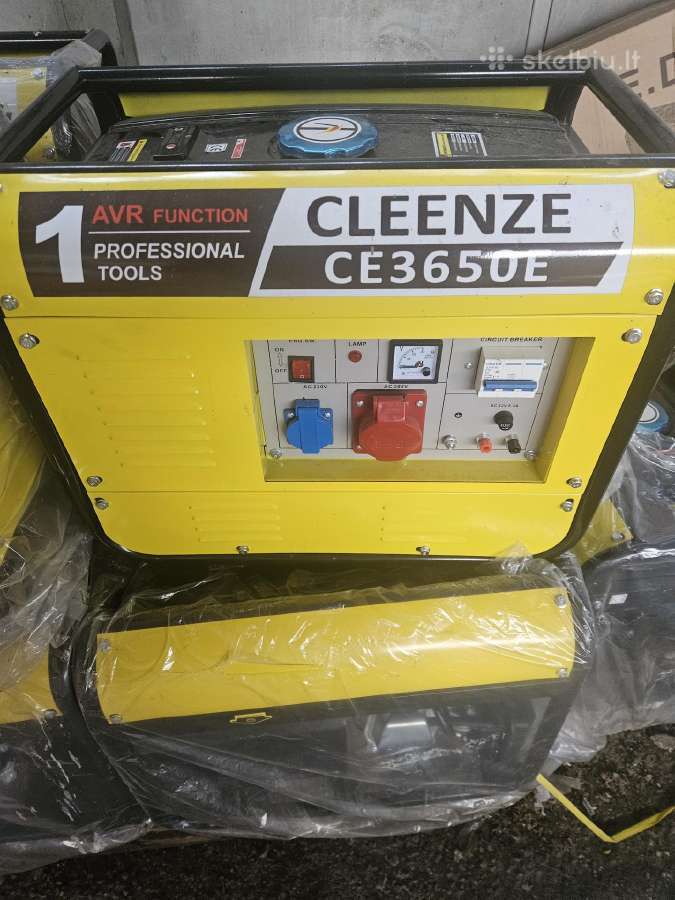Generatorius Cleenze Ce650e 3,9 Kw (7,3 Kw Peak) - nuotraukos Nr. 2