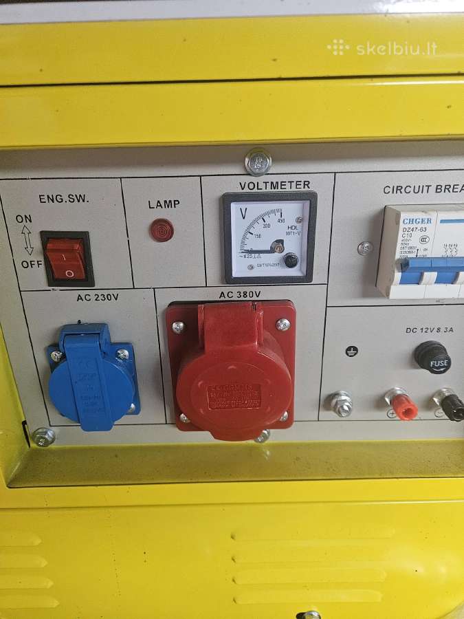 Generatorius Cleenze Ce650e 3,9 Kw (7,3 Kw Peak) - nuotraukos Nr. 3