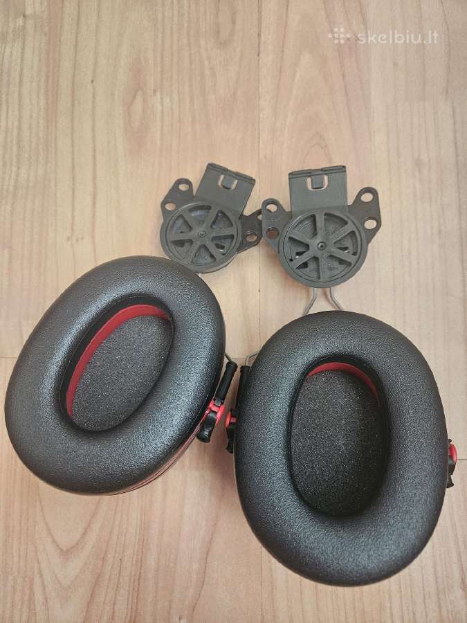 3 M peltor ausinės ant šalmo - nuotraukos Nr. 2