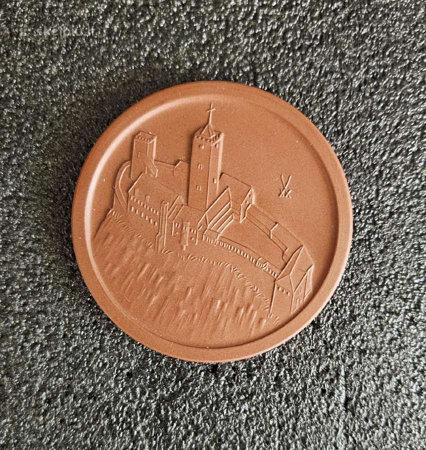 Porcelianiniai medaliai ("sausainiai") . Meissen. - nuotraukos Nr. 3