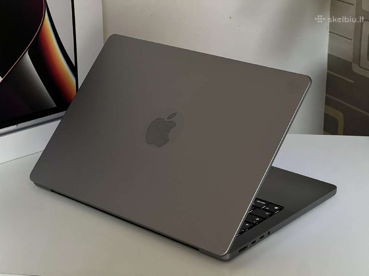 Parduodamas MacBook Pro 14 su M1 Pro, Xdr 120hz. - nuotraukos Nr. 6