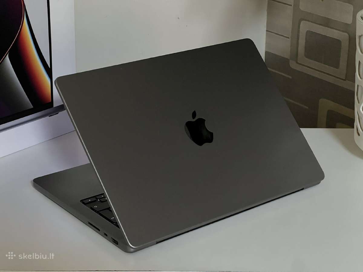 Parduodamas MacBook Pro 14 su M1 Pro, Xdr 120hz. - nuotraukos Nr. 7