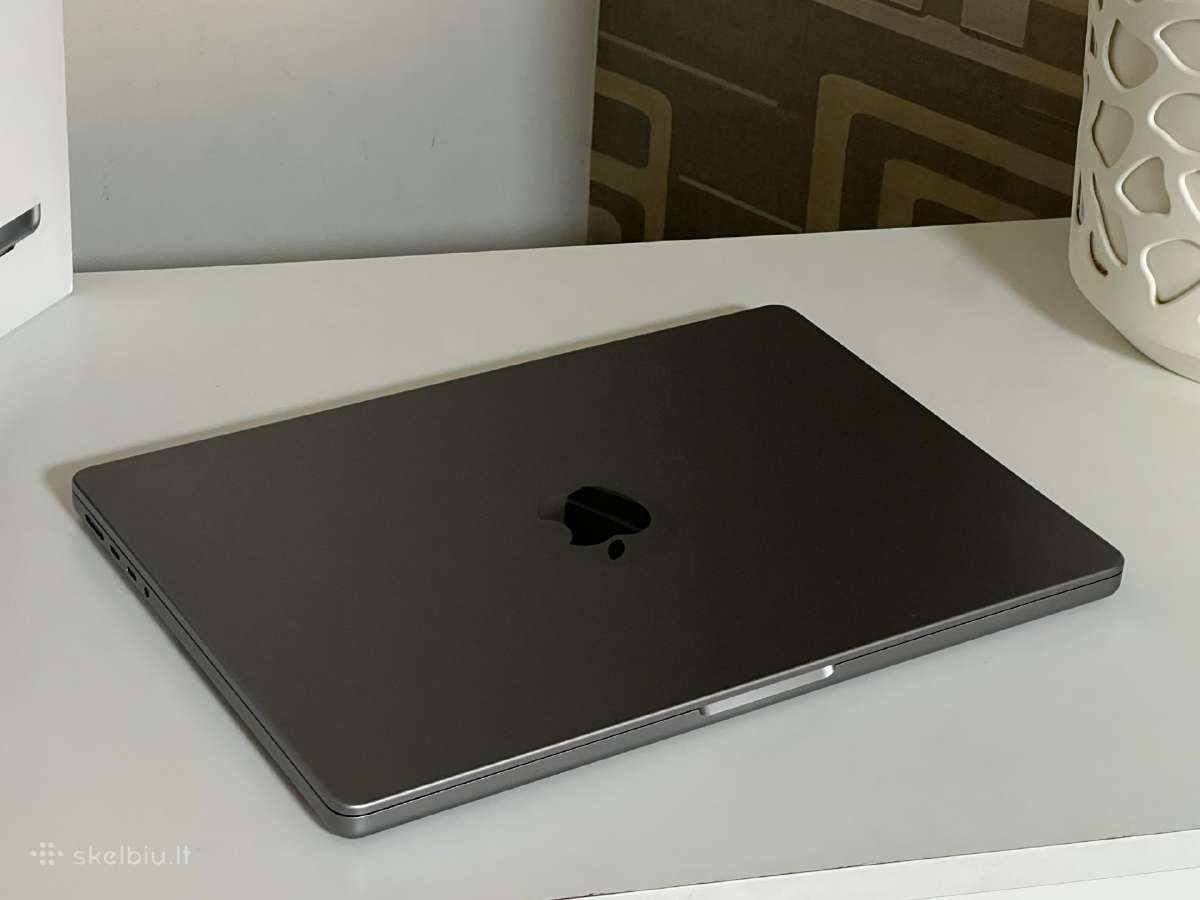 Parduodamas MacBook Pro 14 su M1 Pro, Xdr 120hz. - nuotraukos Nr. 13