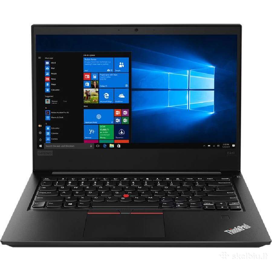 Lenovo E480 20kn i5 8gb 256ssd Win11pro - nuotraukos Nr. 2