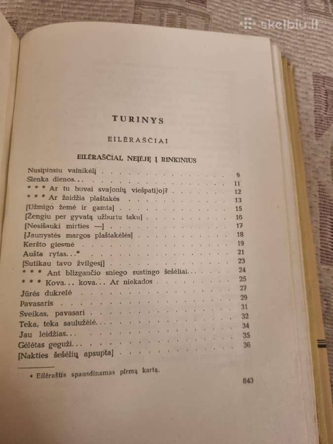 Salomėja Nėris raštai 3 knygos - nuotraukos Nr. 13