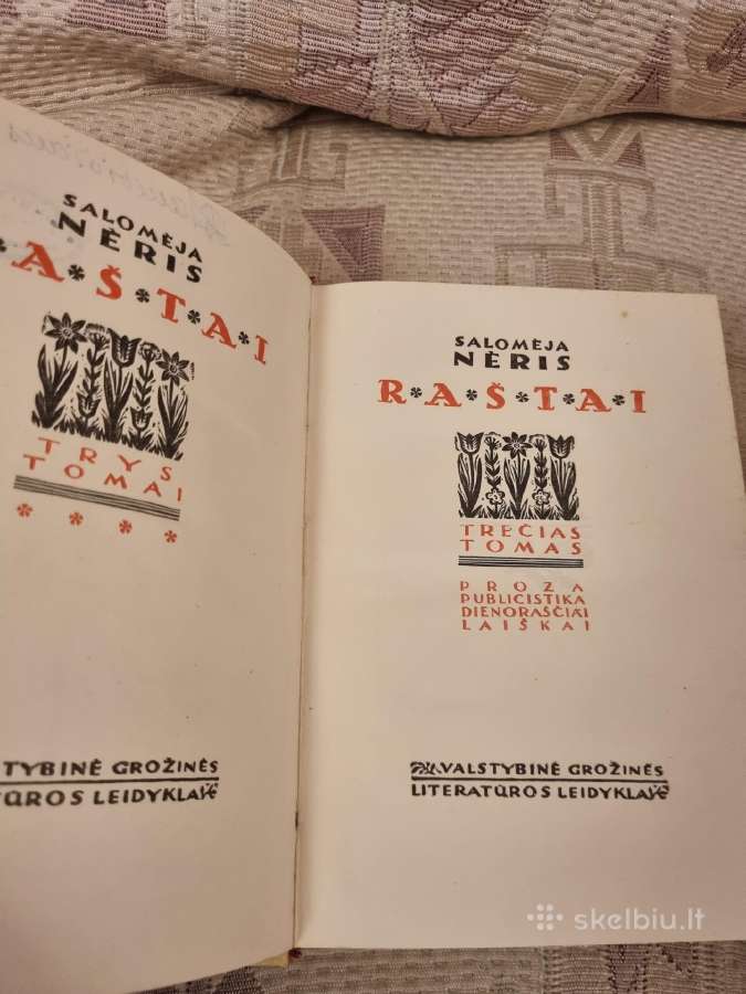 Salomėja Nėris raštai 3 knygos - nuotraukos Nr. 18