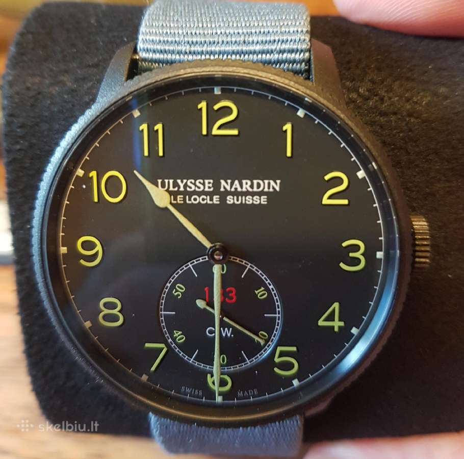 Ulysse Nardin Marine Torpilleur Military Swiss - nuotraukos Nr. 8