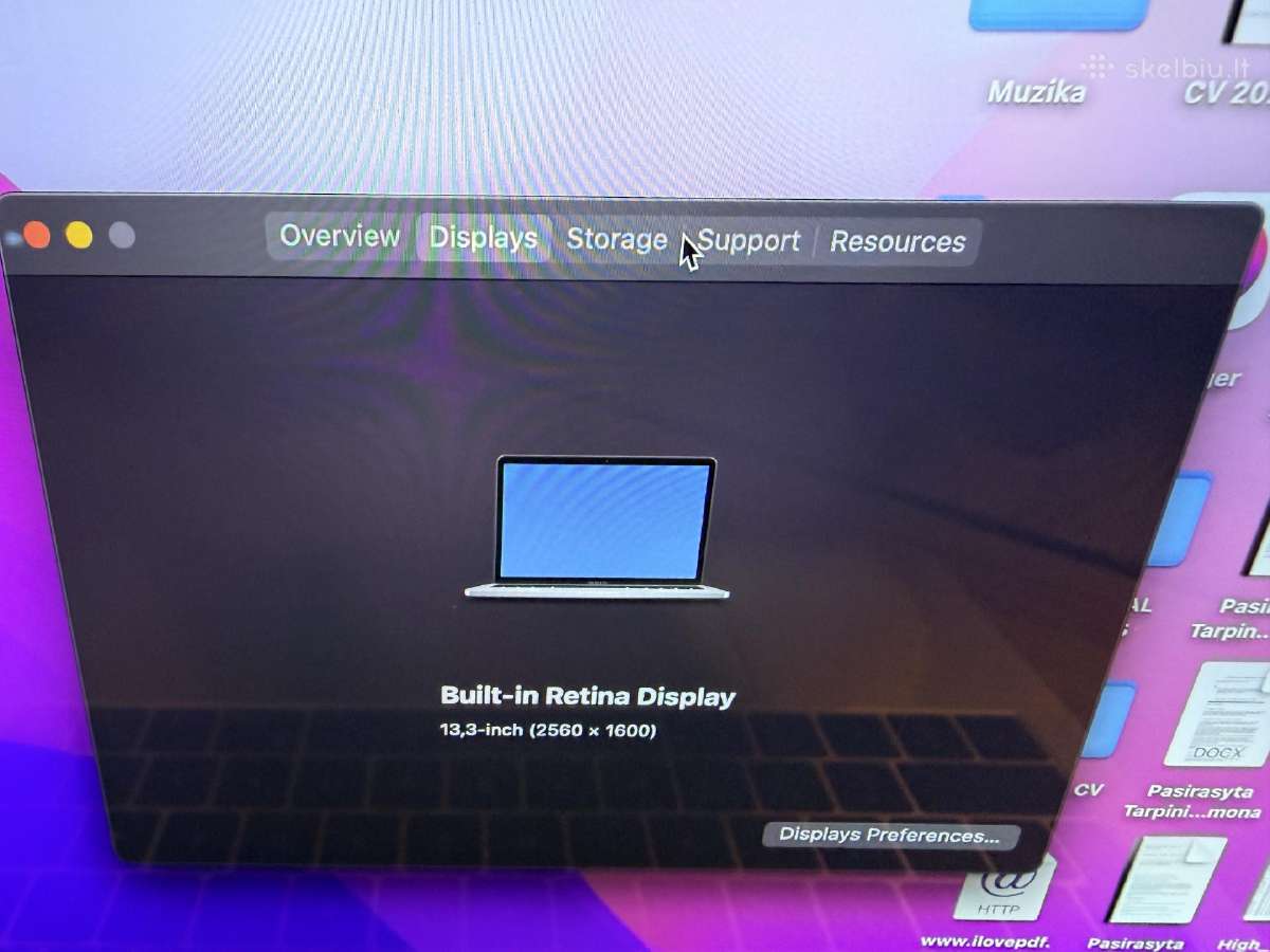 MacBook Pro 13' 2016 8gb 256gb - nuotraukos Nr. 10