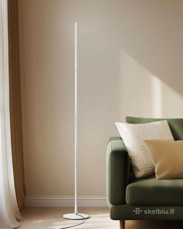 Edishine LED pastatomas šviestuvas, 146 cm, baltas - nuotraukos Nr. 2