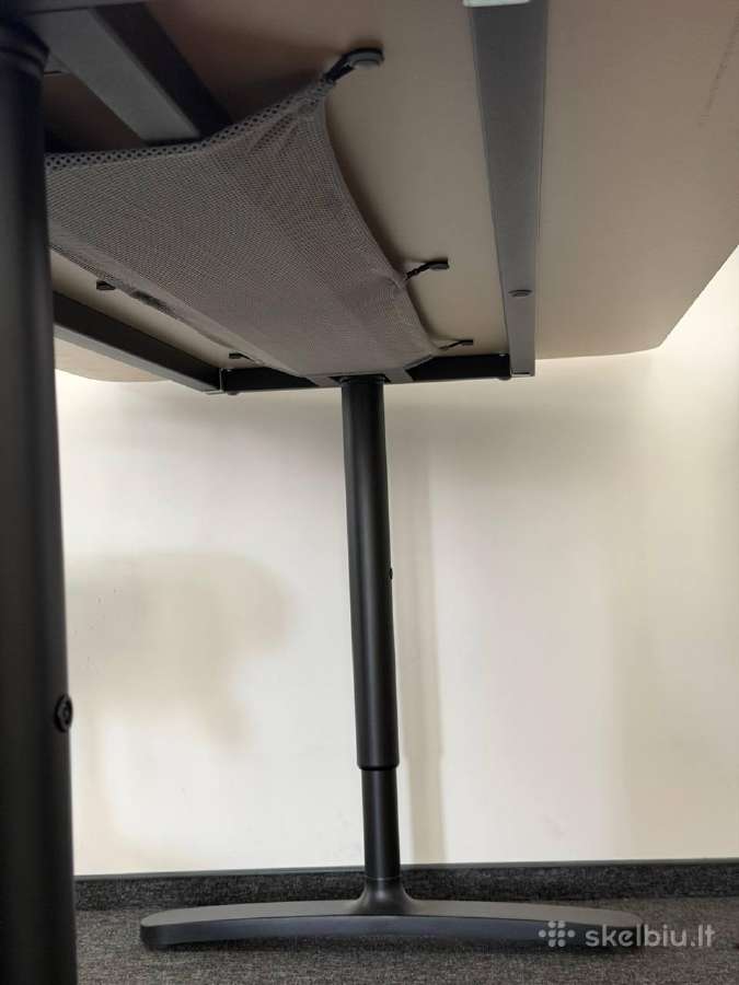 Ikea Bekant Desk, Black, 160x80 cm, Office Desk - nuotraukos Nr. 4