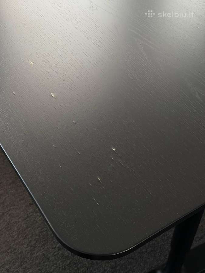 Ikea Bekant Desk, Black, 160x80 cm, Office Desk - nuotraukos Nr. 5