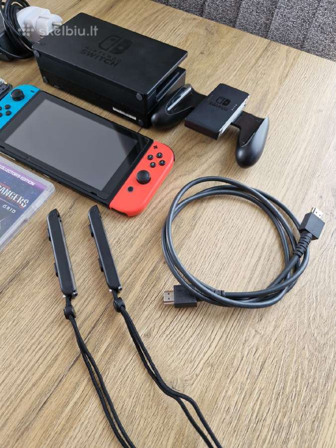 Nintendo switch + žaidimas - nuotraukos Nr. 3