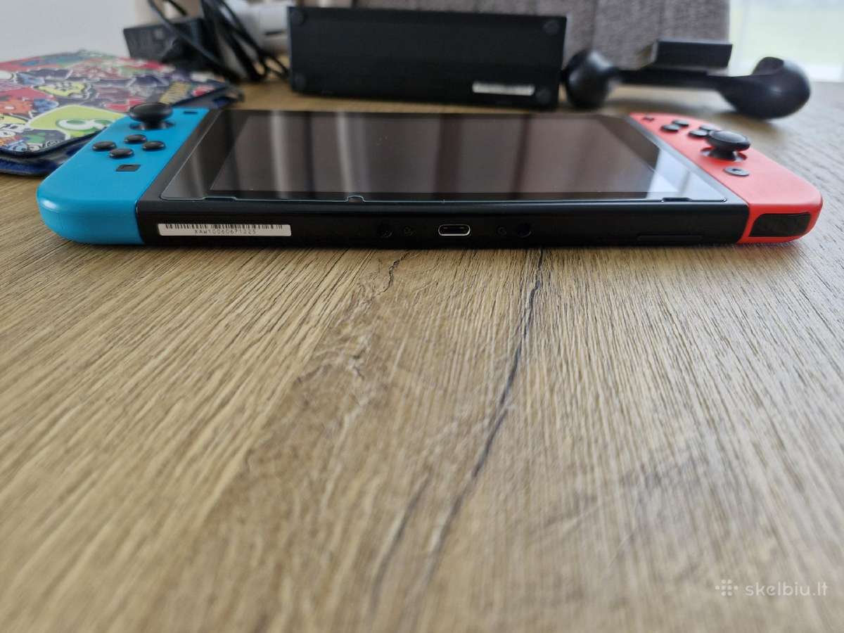 Nintendo switch + žaidimas - nuotraukos Nr. 6