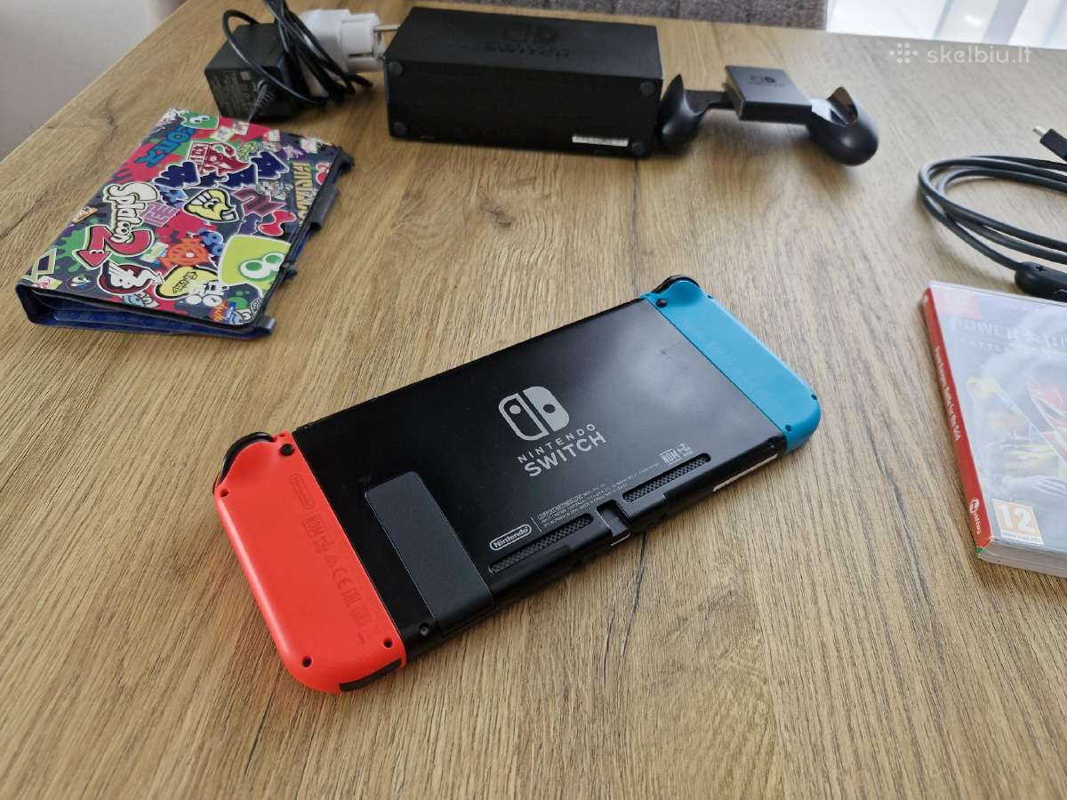 Nintendo switch + žaidimas - nuotraukos Nr. 7