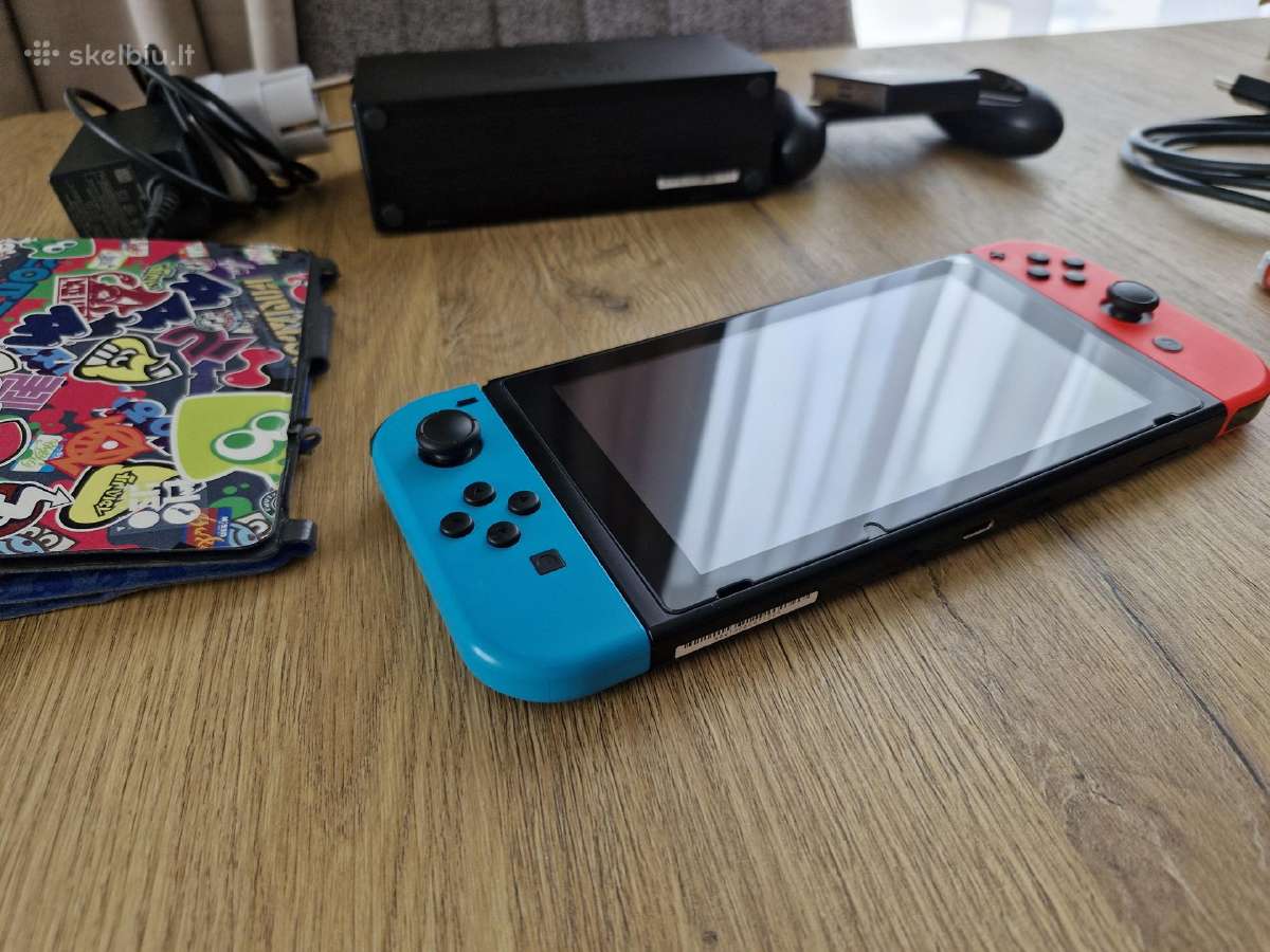 Nintendo switch + žaidimas - nuotraukos Nr. 8