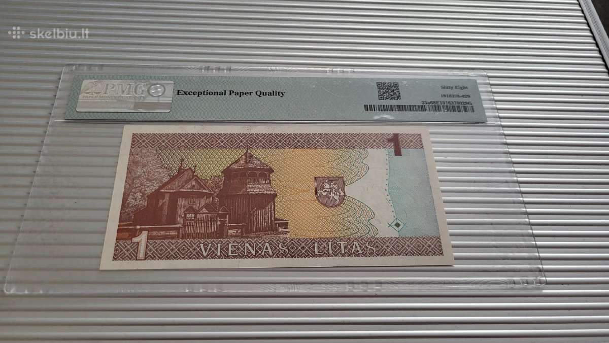 1 litas 1994m. Pmg 68 - nuotraukos Nr. 2