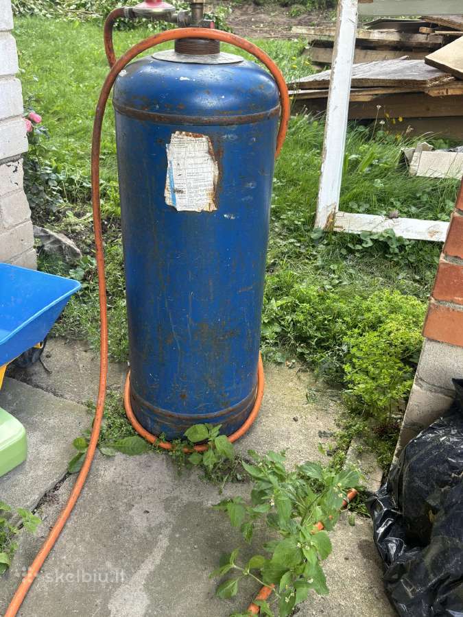 Pilnas ir tuščias dujų balionai - nuotraukos Nr. 2