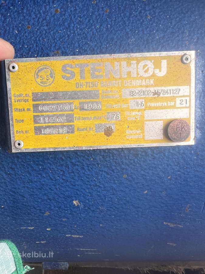 Stenhoj Oro Kompresorius 200 L - nuotraukos Nr. 3