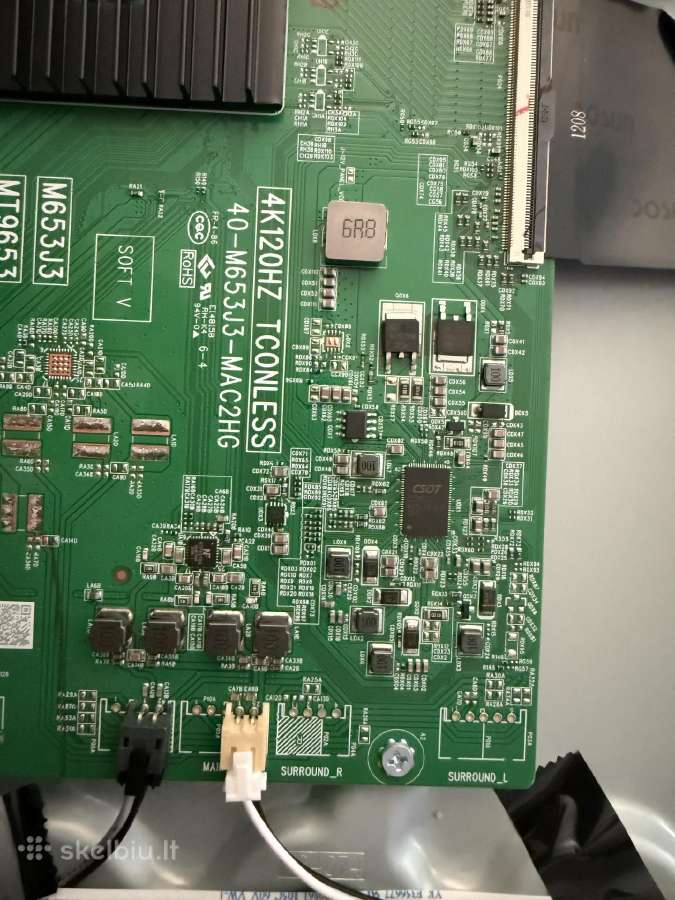 Išardytas Tcl 55c7k dalimis - nuotraukos Nr. 2