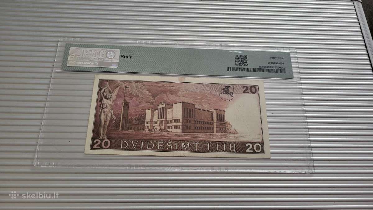 20 litų 1991m pmg 55 - nuotraukos Nr. 2