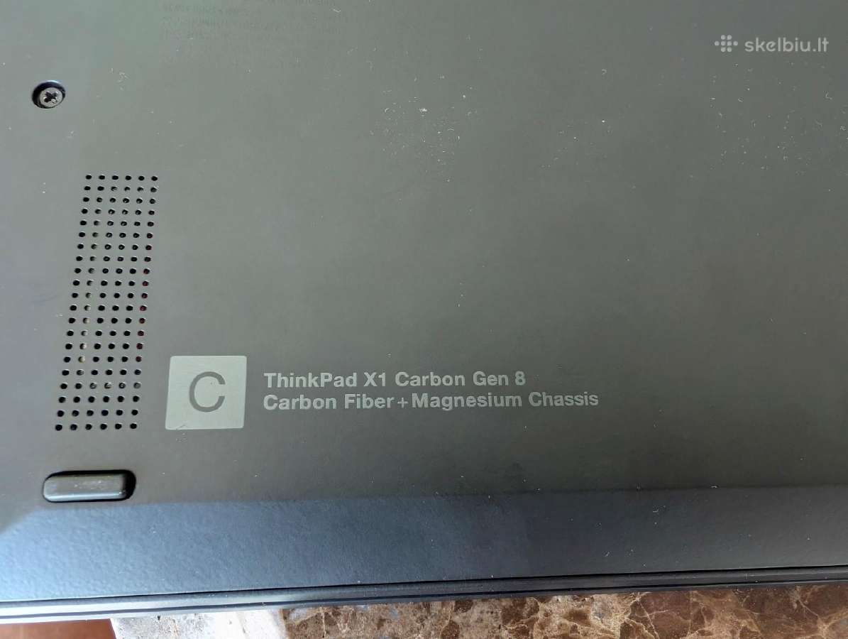 Galingas Lenovo Thinkpad X1 Carbon Gen8 16gb RAM - nuotraukos Nr. 6