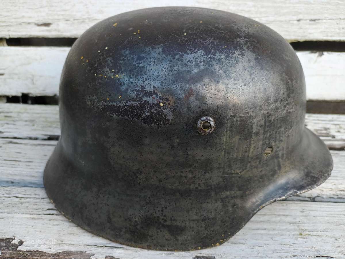 Vokiškas ww2 šalmas M35 - nuotraukos Nr. 3