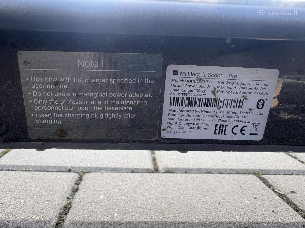 Xiaomi Mi Electric Scooter Pro - nuotraukos Nr. 11