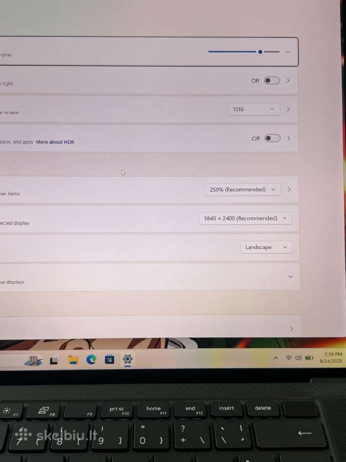 Dell Xps 15 9520 i7 Rtx 3050ti - nuotraukos Nr. 10