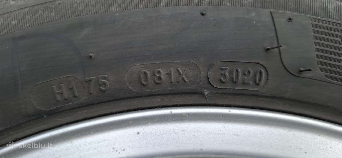 VW R17 Et48 ratlankiai su padangom - nuotraukos Nr. 7