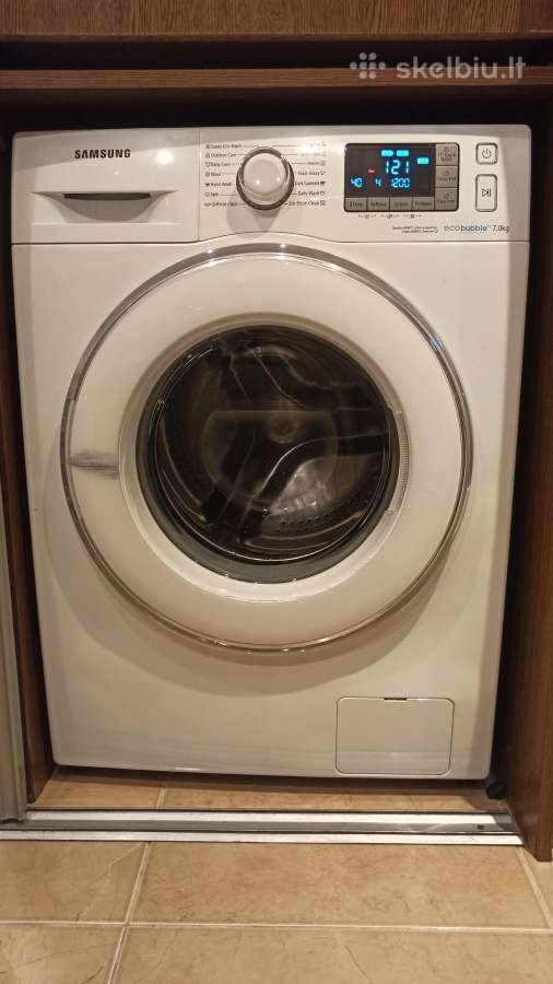 Parduodu skalbimo mašiną Samsung pastatoma 7kg - nuotraukos Nr. 4