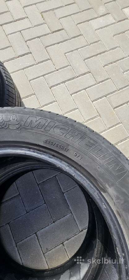 Michelin vasarinės padangos R17/225/55 - nuotraukos Nr. 10