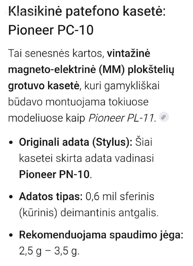 Victor Ql-y33f plokštelių grotuvas - nuotraukos Nr. 11