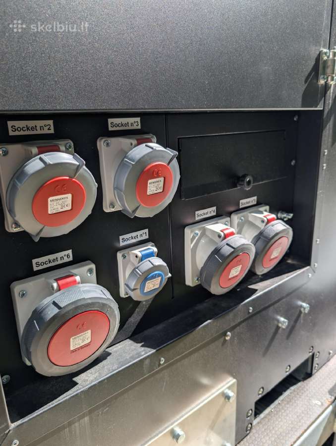 Tylių generatoriu nuoma 40kva, 100kva , 6kva - nuotraukos Nr. 3