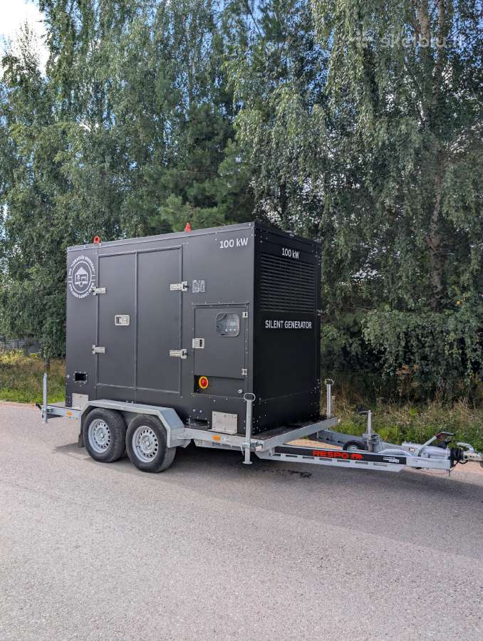 Tylių generatoriu nuoma 40kva, 100kva , 6kva - nuotraukos Nr. 5