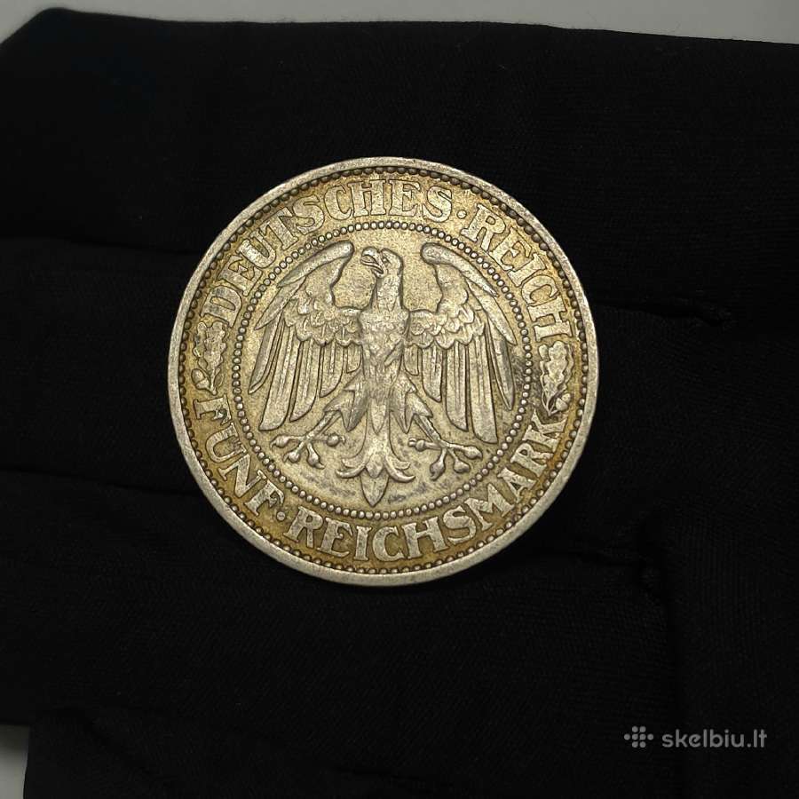 5 markės 1927 A (Eichbaum / Ąžuolas) - nuotraukos Nr. 5