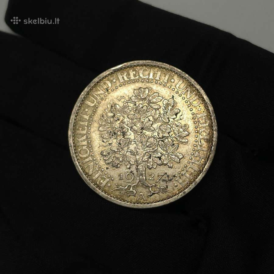 5 markės 1927 A (Eichbaum / Ąžuolas) - nuotraukos Nr. 6