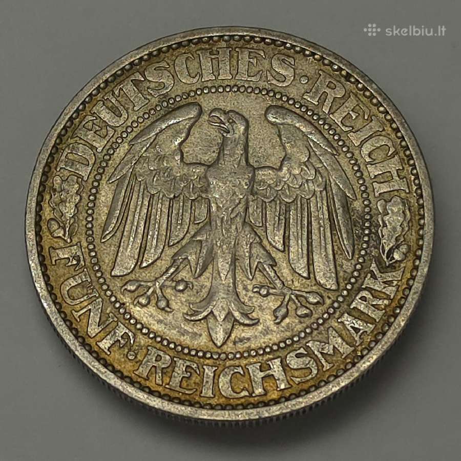 5 markės 1927 A (Eichbaum / Ąžuolas) - nuotraukos Nr. 9