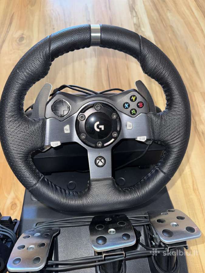 Žaidimu vaira Logitech G920 su shifter - nuotraukos Nr. 2