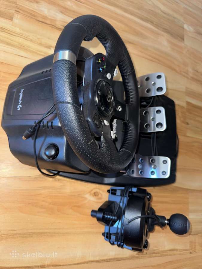 Žaidimu vaira Logitech G920 su shifter - nuotraukos Nr. 3